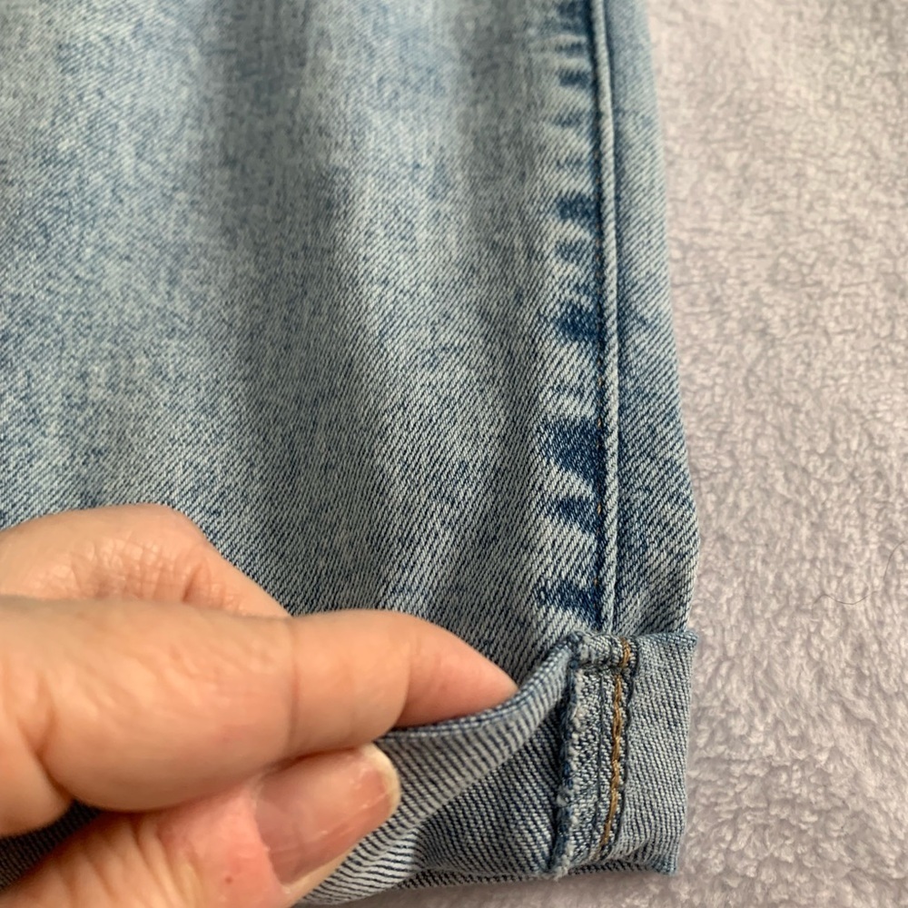 Denizen from Levi’s Cropped Boyfriend Jeans Size 14 Vintage Inspired Stretchy - Picture 7 of 15